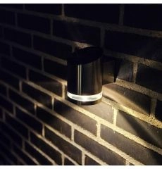 Duron solcellsvägglampa - 
