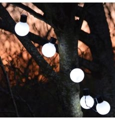 Aurora PRO Festoon solcellsslinga (20 lampor) - 